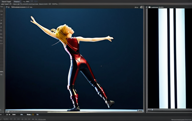 Motion Capture in Action**

"Behind-the-scenes look at *Victory Goddess: NIKKE* animation production. Motion capture stage with a slender, fully clothed motion actor performing elegant movements for Rapunzel. Focus on the technology: motion capture suits, camera arrays, and real-time data displayed on monitors. Soft, diffused lighting. *Appropriate content*, safe for work, perfect anatomy, correct proportions, professional, high quality."

**
