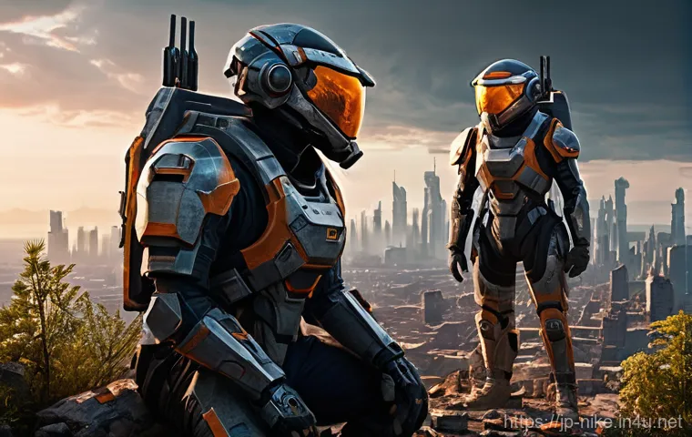 승리의여신 니케 캐릭터 기본 스토리 - "A group of NIKKEs, consisting of a vigilant Elysion combat type, a spirited Tetra support type, and...