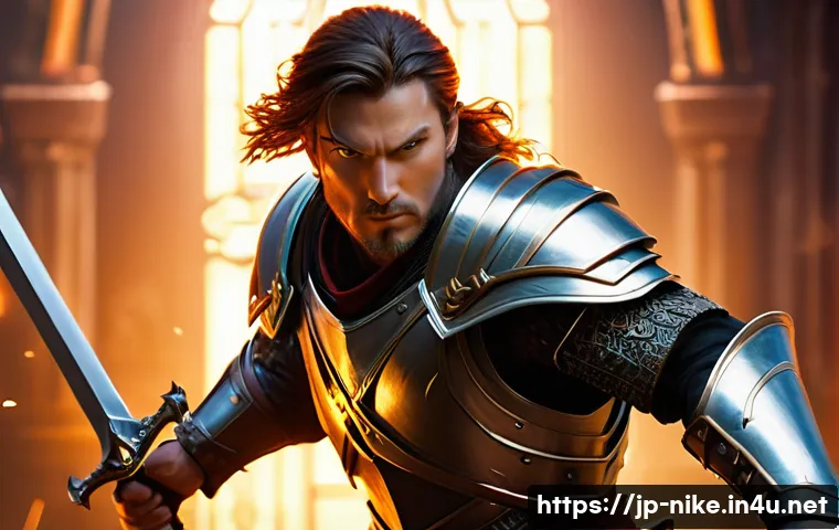 승리의여신 니케 캐릭터 등급표 - A dynamic fantasy battle scene featuring a powerful attacker character named Mikael, clad in sleek, ...